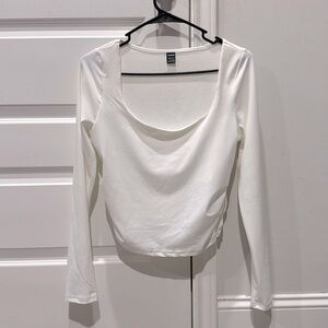 White Shein Long Sleeve